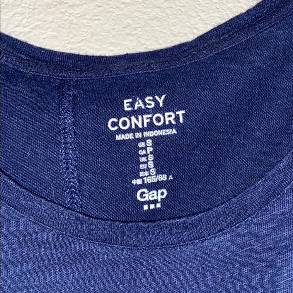 Simple Blue Tee - Picture 3 of 4